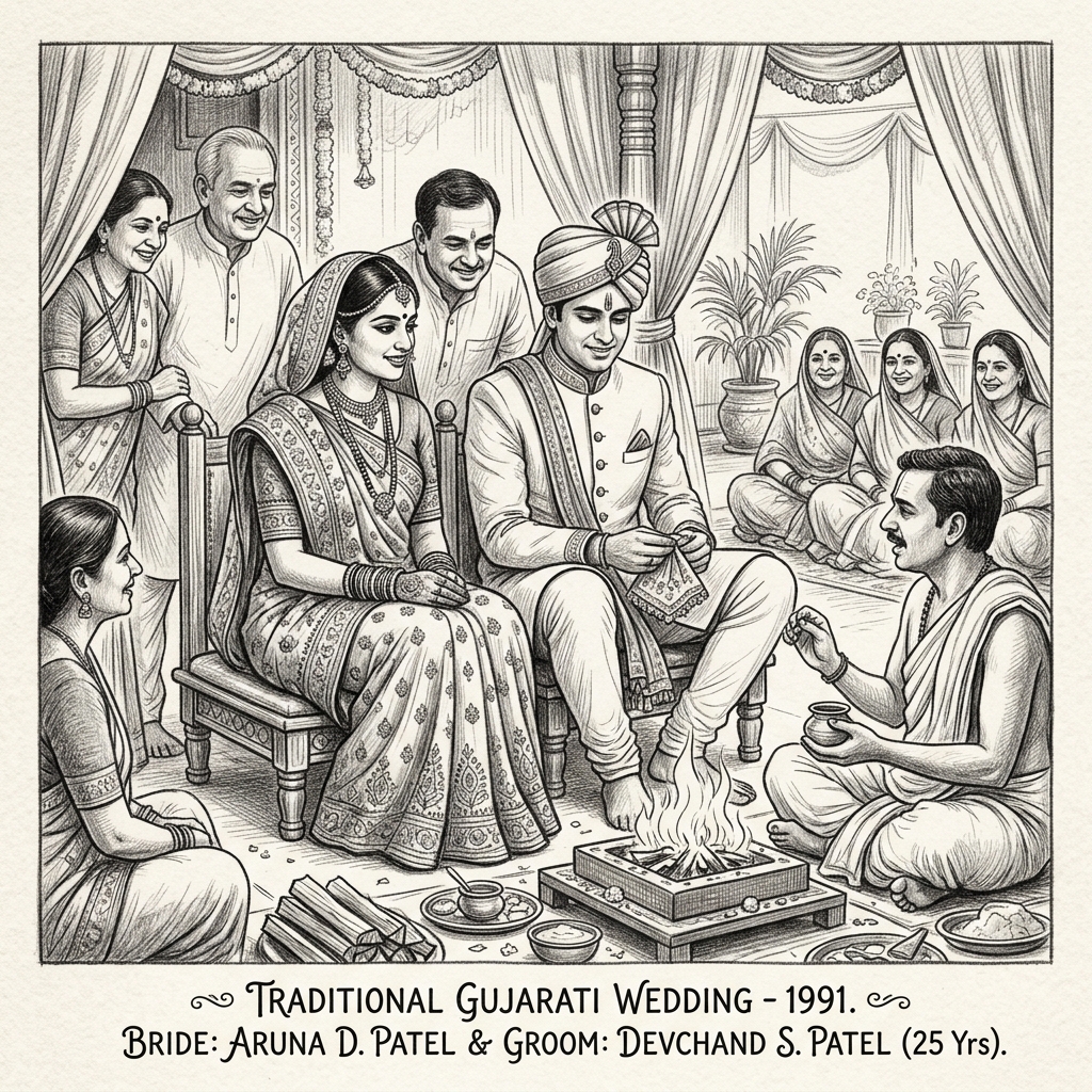 Marriage Ceremony Sketch
