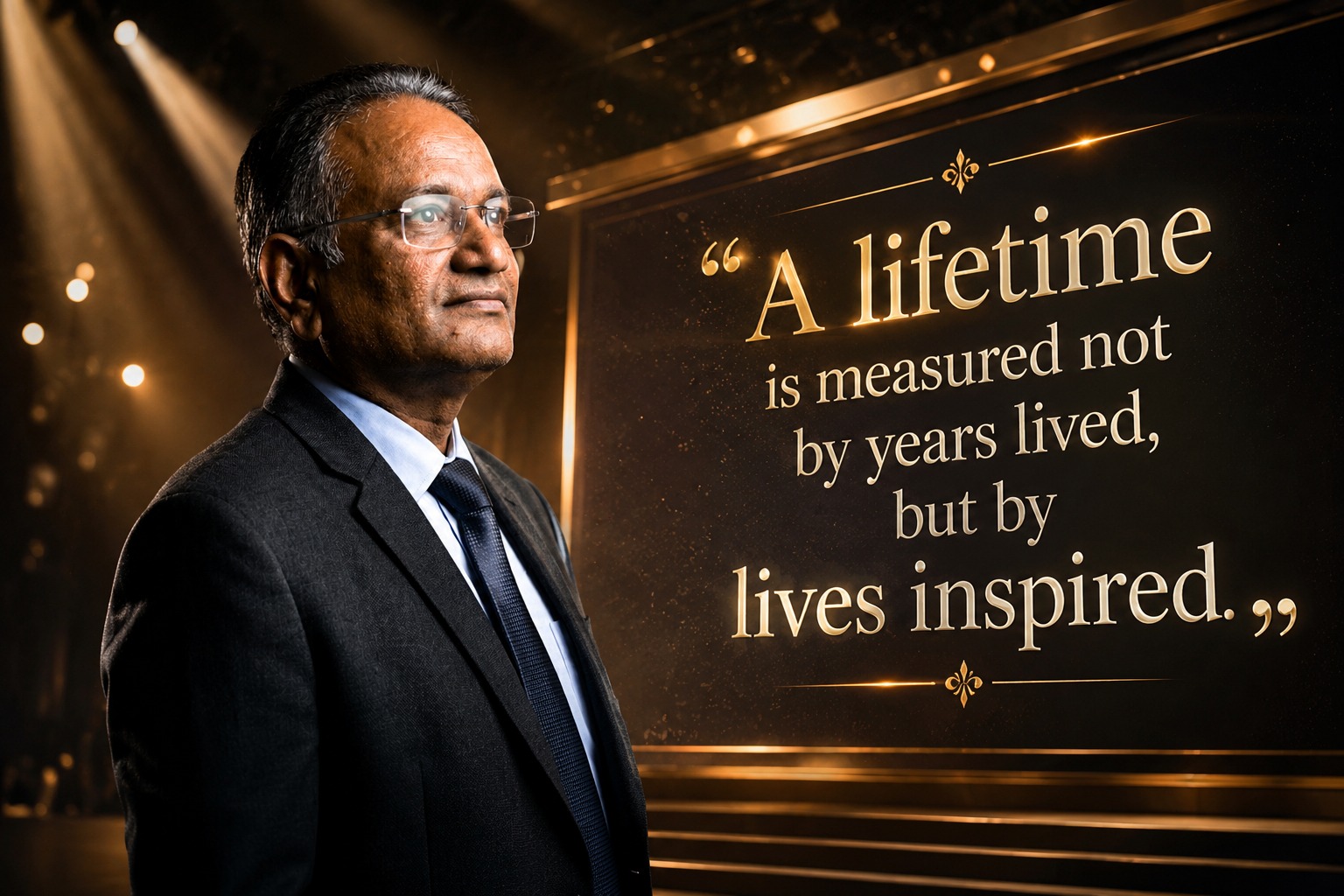 Devchand S. Patel Legacy Poster